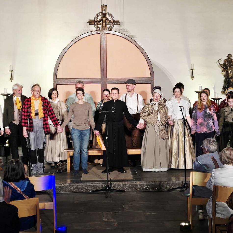 Christus König Kirche in Langenfeld: Theaterverein zeigte ein Stück über das Leben von Adolph Kolping