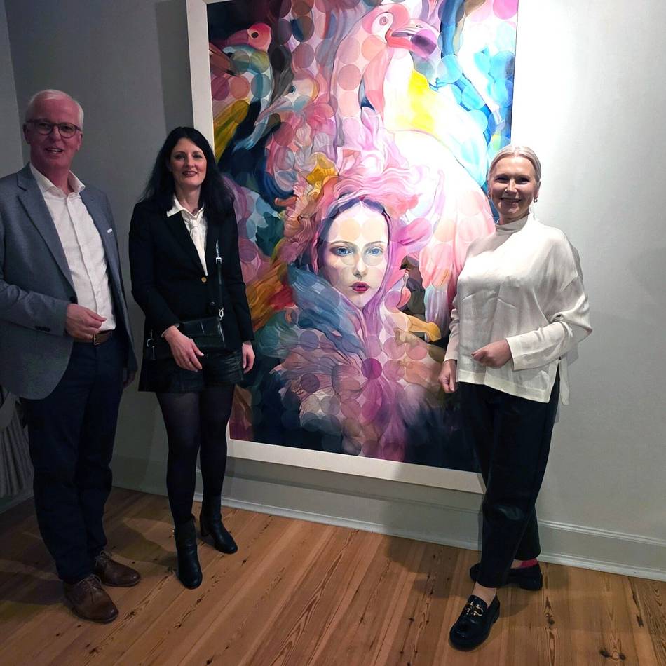 Ausstellungsreihe in Erkelenz: „Frauen in der Kunst“ startet mit Valentina Andrees in Haus Spiess