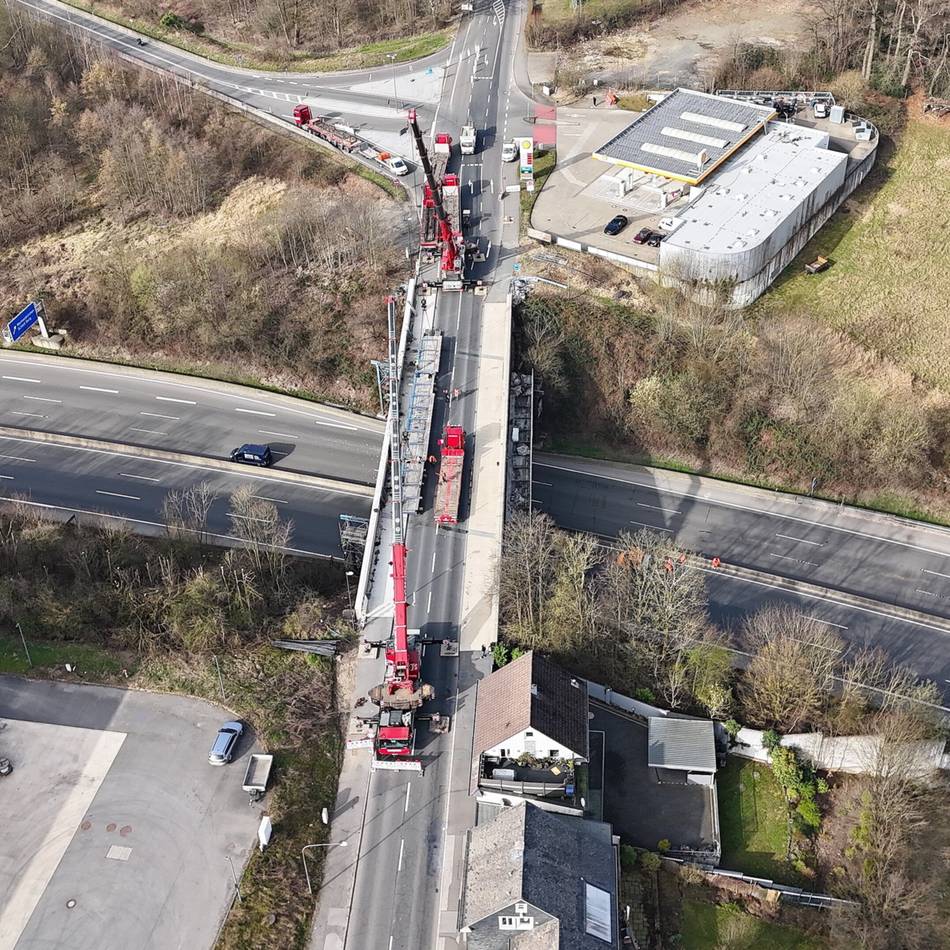 Wermelskirchens Problem-Baustelle: Die leidige Brücken-Sanierung Hünger ist beendet
