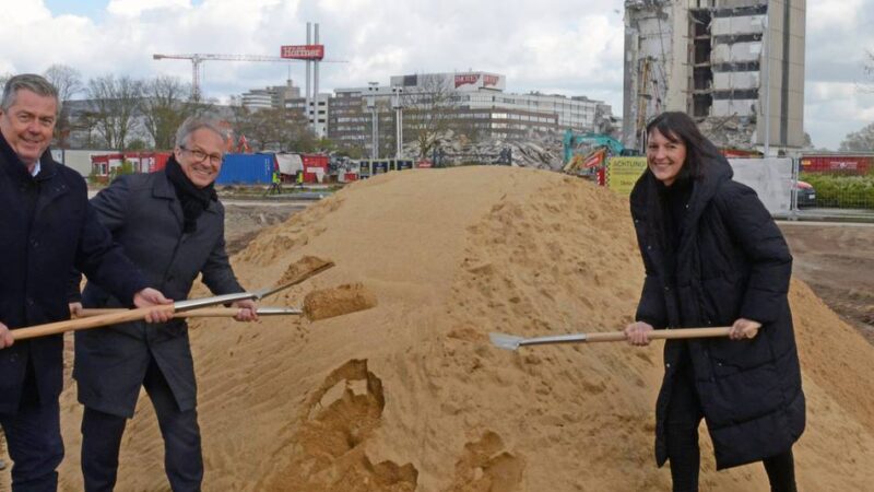 Spatenstich im Businesspark „City Dock Neuss“: Baustart für Hunderte neue Arbeitsplätze