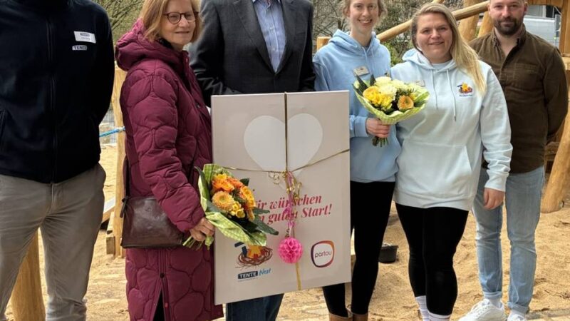 Betriebskita in Wermelskirchen-Tente: Tente eröffnet eigene Kita für 35 Kinder