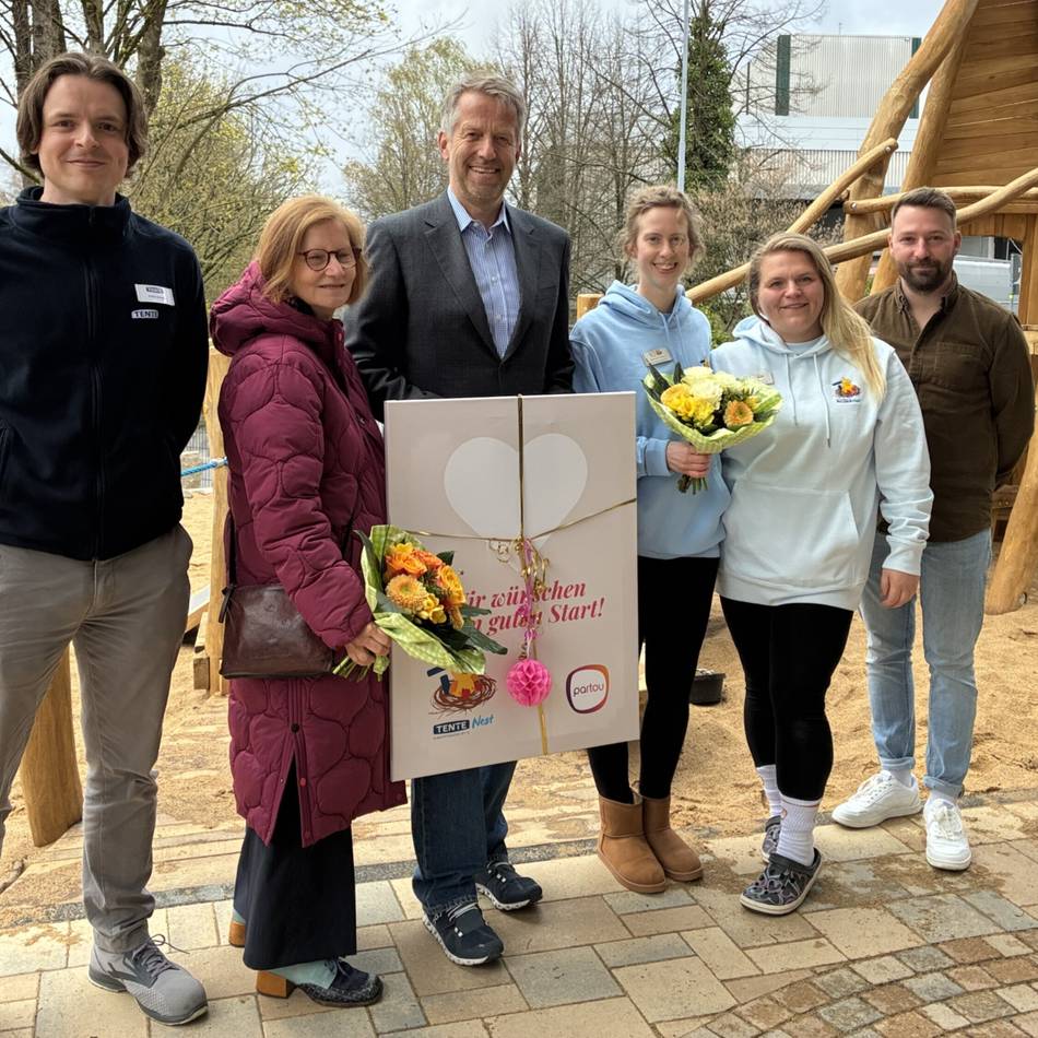 Betriebskita in Wermelskirchen-Tente: Tente eröffnet eigene Kita für 35 Kinder