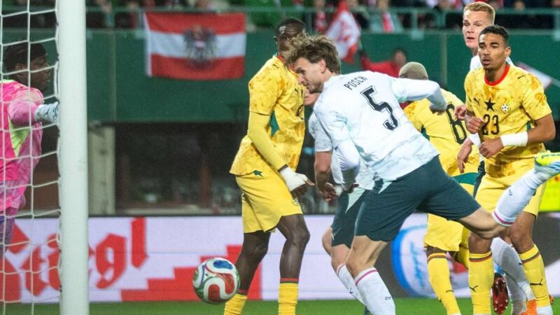 Wanner und Chukwuemeka debütieren: Österreich schlägt nächsten DFB-Gegner Ghana deutlich