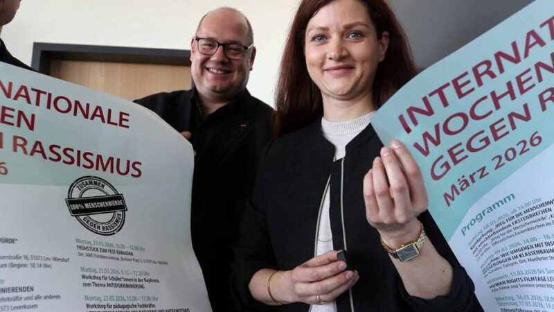 „Wochen gegen Rassismus“ beginnen: Leverkusen beschreitet am Sonntag „Weg für die Menschenwürde“