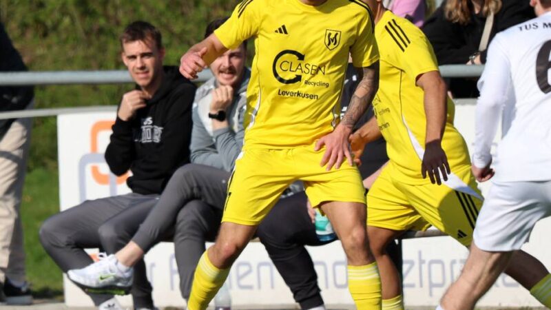 Erster Sieg in der Rückrunde: SV Schlebusch hält Anschluss im Tabellenkeller