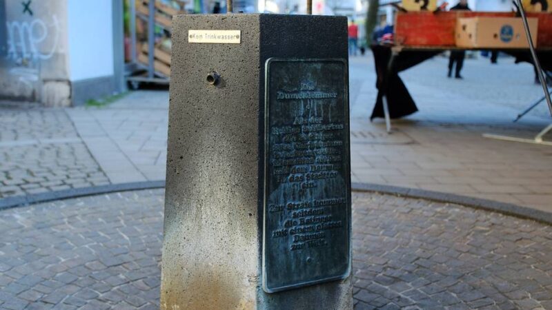 Arbeiten in der Stadt: Dumeklemmer werden hübsch gemacht