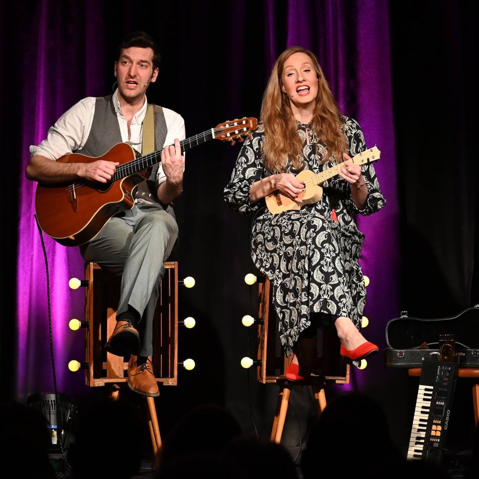 Kabarett-Duo in der Wermelskirchener Katt: Humorvoll-ästhetischer Unsinn im Quadrat