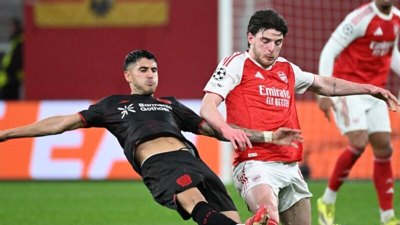 Bayers Weltmeister: Palacios glaubt auch beim FC Arsenal an die Werkself