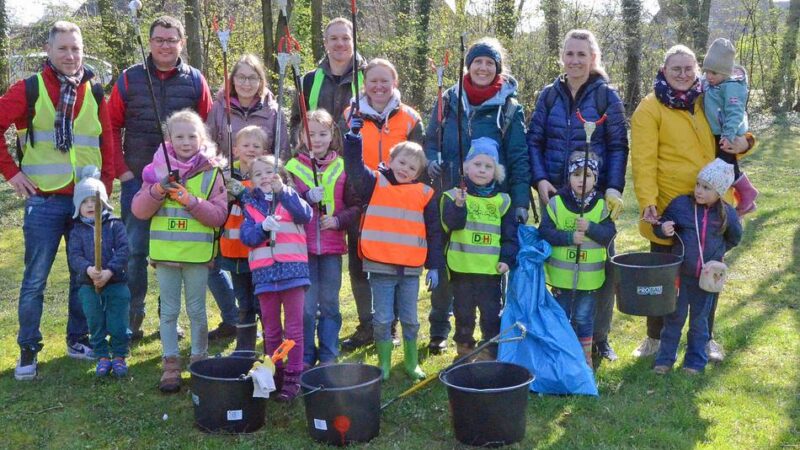 Aktionstag in allen drei Ortsteilen: Gemeinsamer Dorfputz verbindet Sonsbecker