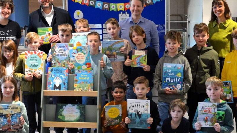 Kinder gestalten Klimaschutz in Schwalmtal mit: Schüler planen grünes Klassenzimmer, Flohmarkt und Spendenlauf