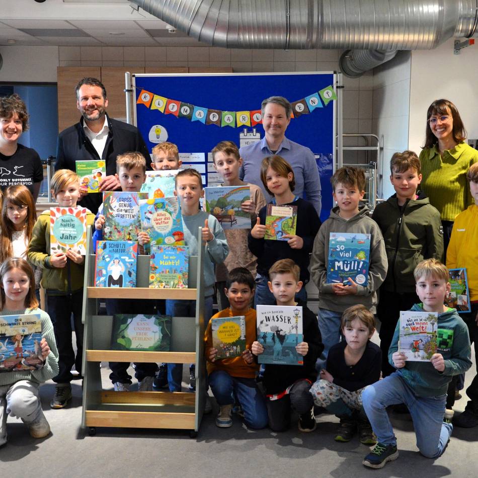 Kinder gestalten Klimaschutz in Schwalmtal mit: Schüler planen grünes Klassenzimmer, Flohmarkt und Spendenlauf