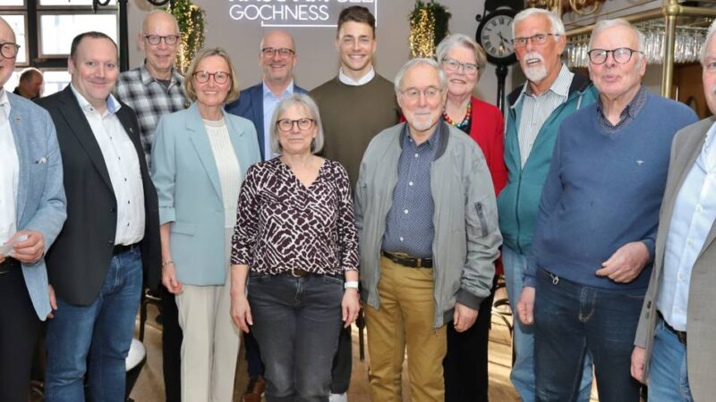 Nach 16 Jahren im Amt: Neuer Vorstand der Senioren Union Goch — Wolfgang Pitz zum Ehrenvorsitzenden ernannt