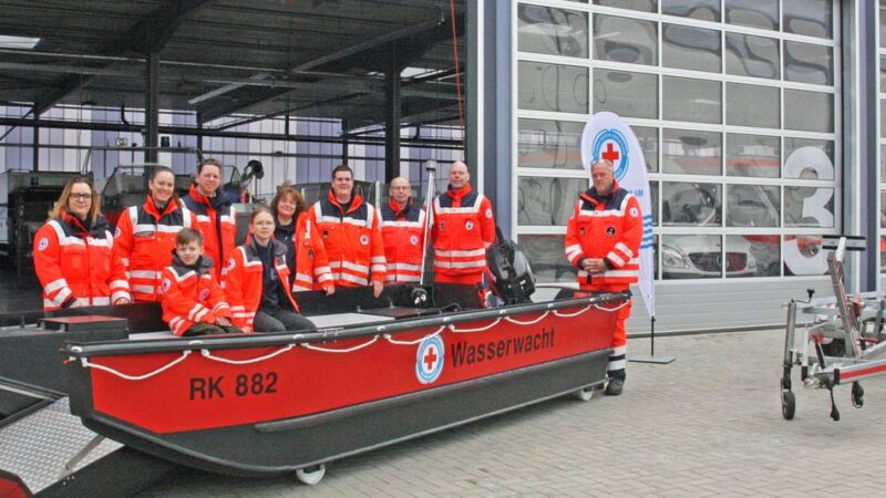Neuanschaffung des DRK Krefeld: Hochwasser-Rettungsboot soll Einsätze leichter machen