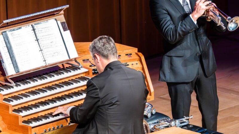 Kultur in Duisburg: Toccata-Konzert in der Mercatorhalle – Trompete und Orgel begeistern
