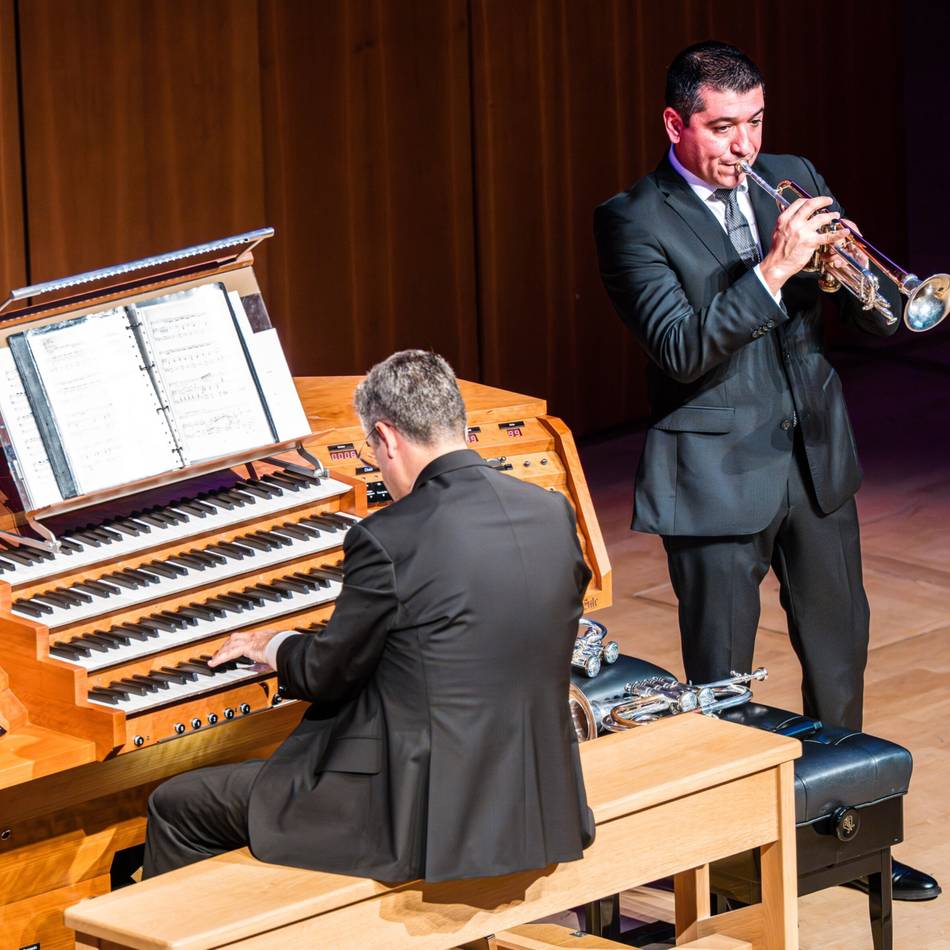 Kultur in Duisburg: Toccata-Konzert in der Mercatorhalle – Trompete und Orgel begeistern