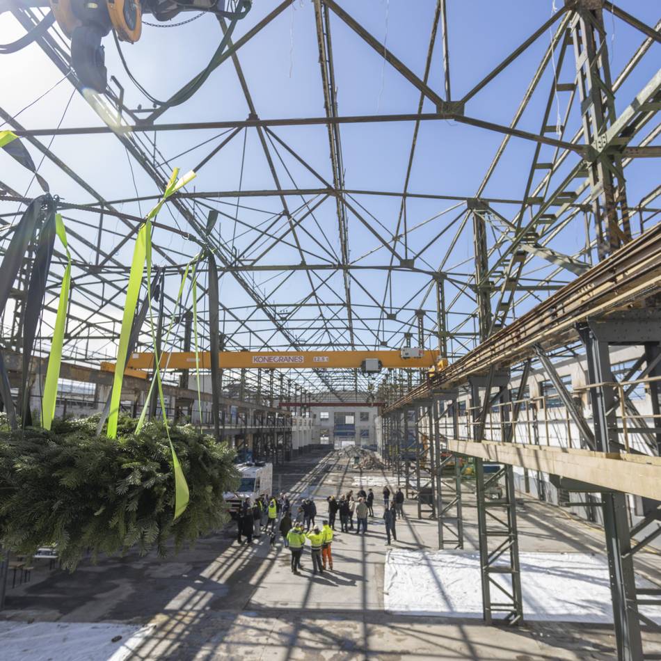 Knapp 600 neue Arbeitsplätze: Alte Industriehalle auf dem Areal Böhler wird zum Bürogebäude