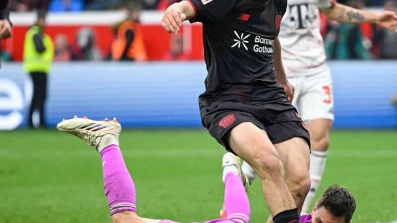 1:1 in Überzahl: VAR-Frust und zwei Platzverweise – Bayer 04 verpasst Sieg gegen neun Bayern