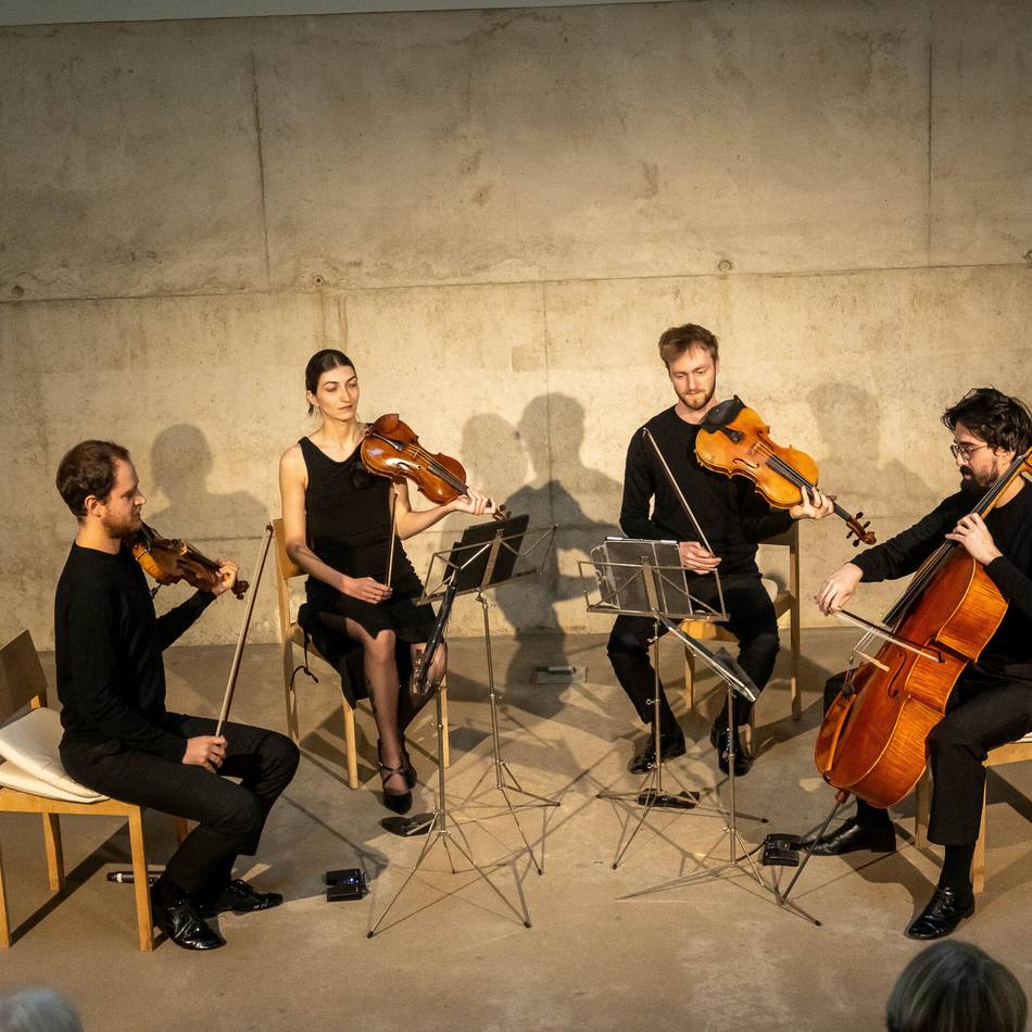 Streichquartett in Neuss: „Quatuor Agate“ brilliert auf der Raketenstation