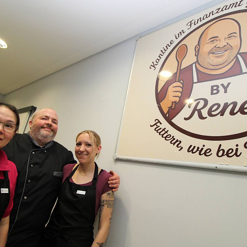 Finanzamt Grevenbroich: Neuer Kantinen-Chef erfüllt sich einen Lebenstraum