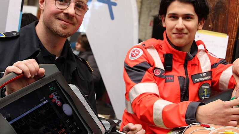 Berufsmesse im Gare du Neuss: „Ich mache den Job sehr gerne“