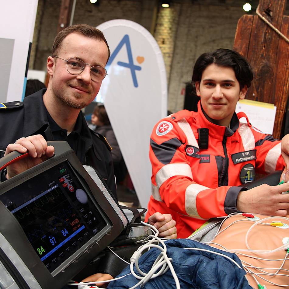 Berufsmesse im Gare du Neuss: „Ich mache den Job sehr gerne“