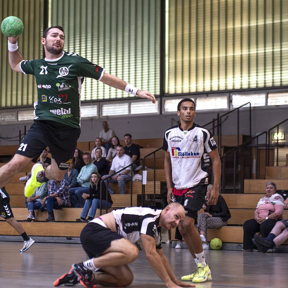 Handball-Fest in der Vogteihalle: „Wir wollen die Punkte im Dorf behalten“