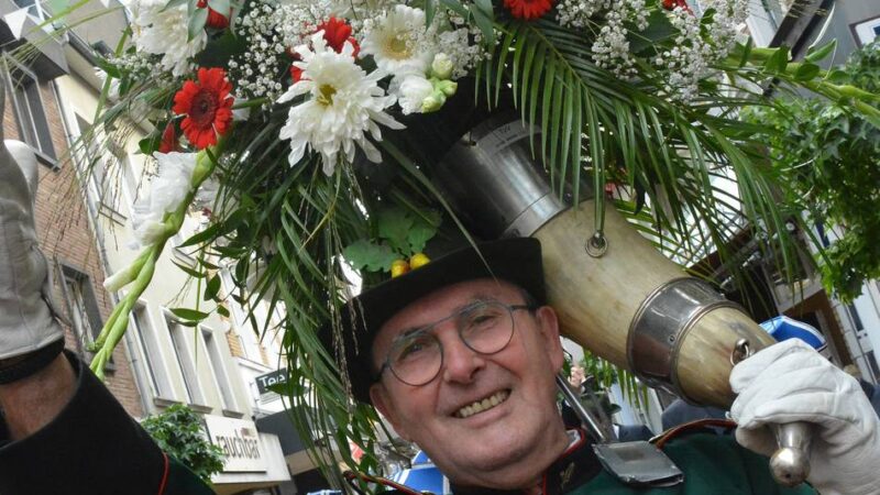 Einsatz bei Landesgartenschau Neuss: Neusser Jäger werten ihr Siegerschießen auf