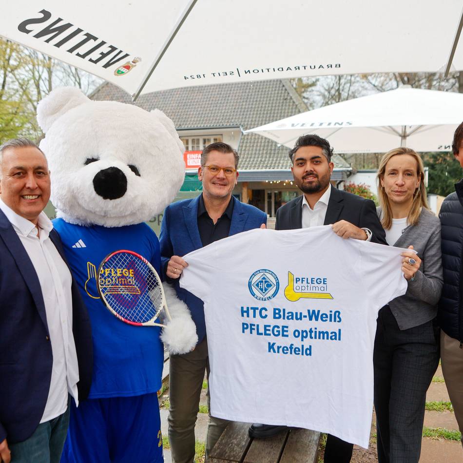 Neuer Name, alte Ziele: Fünf Jahre Planungssicherheit – HTC Blau-Weiß Krefeld tütet Sponsorendeal ein