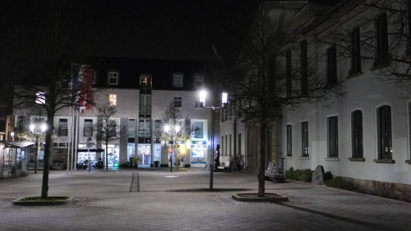 Besondere Aktion in Heiligenhaus : Licht aus in der Stadt: Klimaschutz beginnt im Alltag