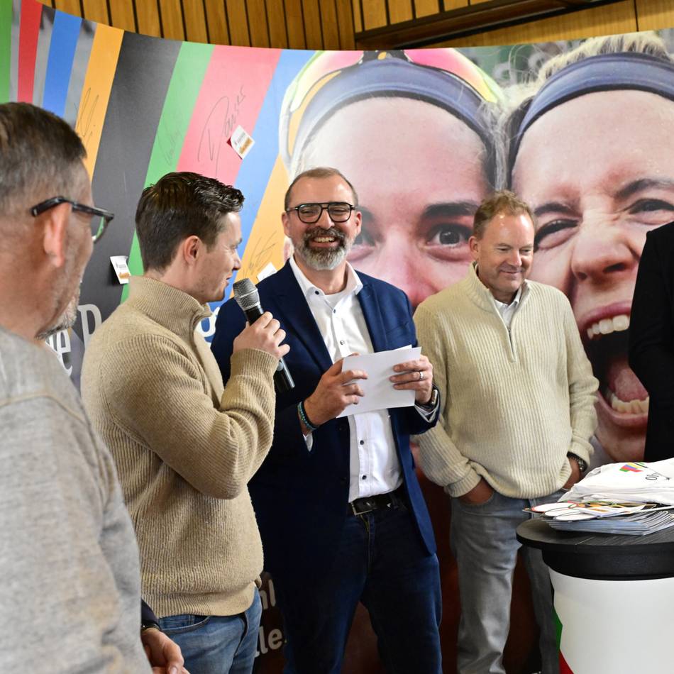 Aktionstag des Stadtsportbundes: Gladbachs Medaillengewinner werben für Olympia-Zustimmung