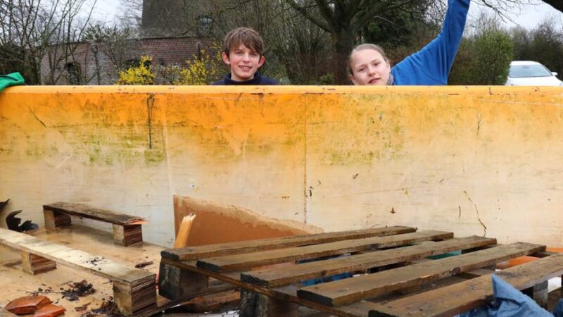 Dorfputz in Menzelen: Rege Beteiligung bei Müllsammelaktion