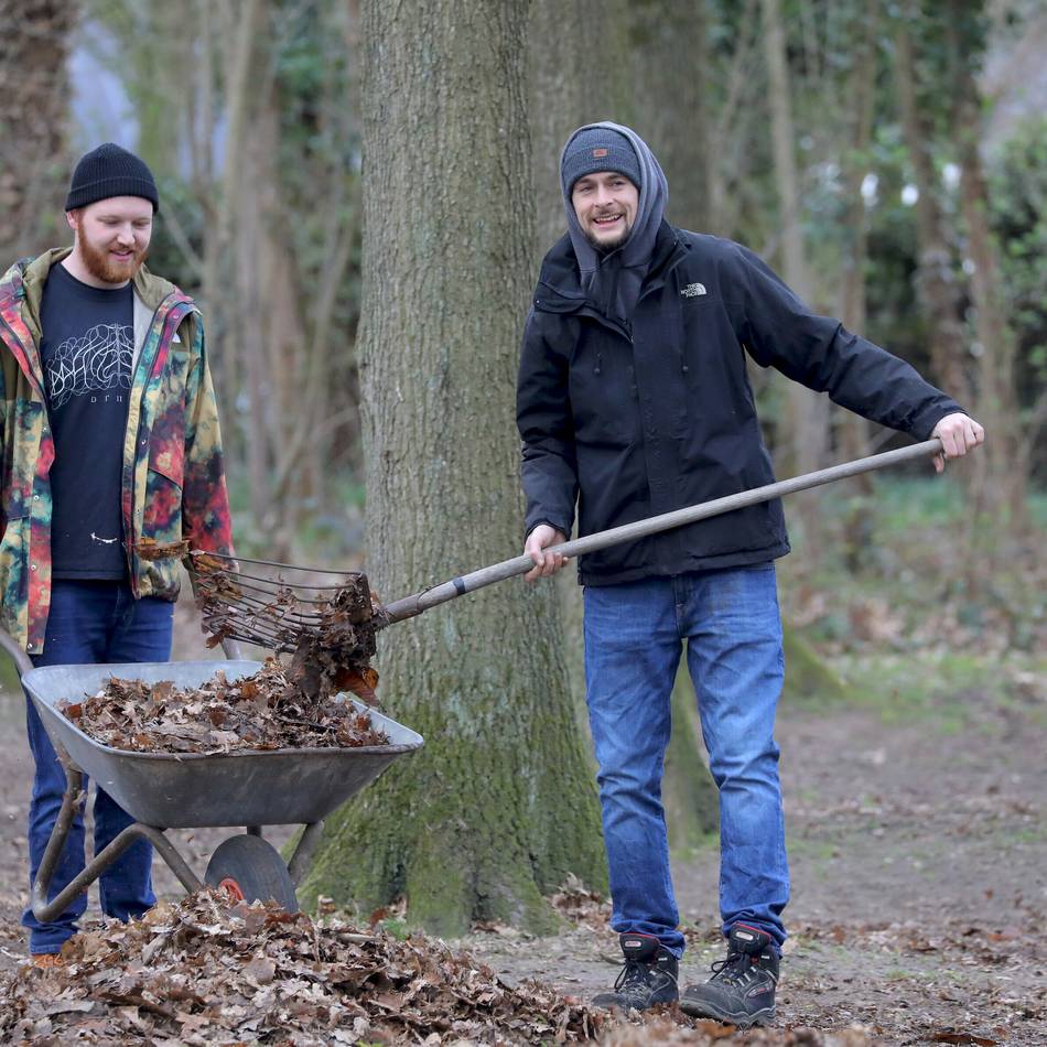 Ehrenamtliche für Frühjahrsputz gesucht: Neues Spielgerät wird auf dem Waldspielplatz Bönninghardt „freigeschaltet“