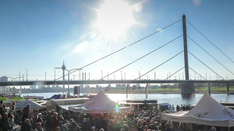 Von April bis November am Rhein: Fischmarkt-Saison startet in Düsseldorf – das sind die Neuheiten und Termine