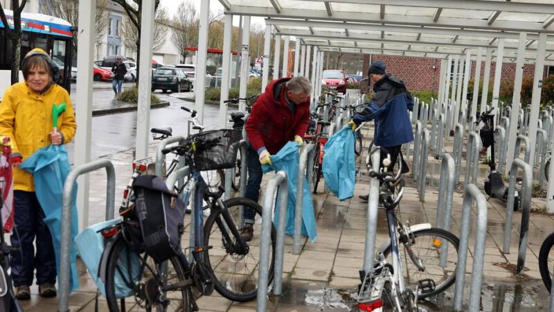 Müllsammler in Korschenbroich: „Schön, dass es hier sauber ist“