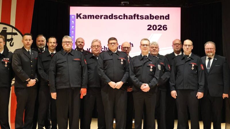 Freiwillige Feuerwehr Korschenbroich: Auszeichnungen für jahrzehntelange Mitgliedschaft