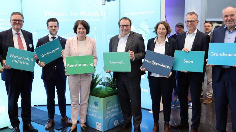Strategie fürs Rheinische Revier: So soll Grundwasser und Trinkversorgung gesichert werden