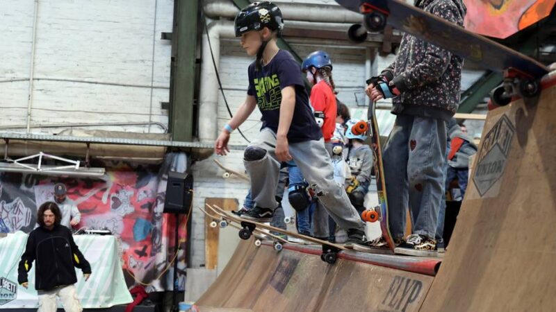 Rollfabrik Mönchengladbach feiert ersten Geburtstag: Der nächste Trick und der Mut, ihn zu versuchen