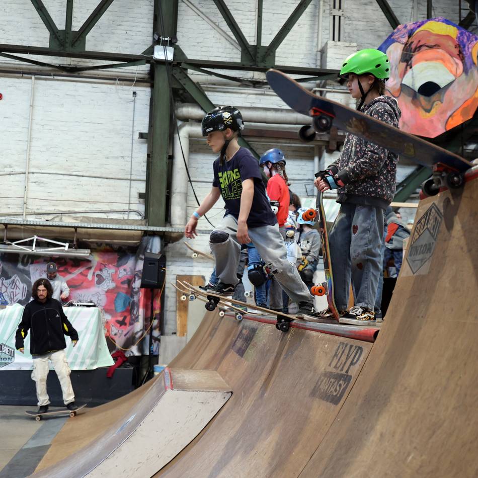 Rollfabrik Mönchengladbach feiert ersten Geburtstag: Der nächste Trick und der Mut, ihn zu versuchen