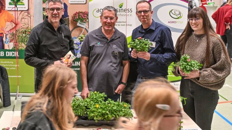 Ausbildungswoche „erLEBEN“ in Kevelaer: Wenn der Funke am Blumentopf überspringt