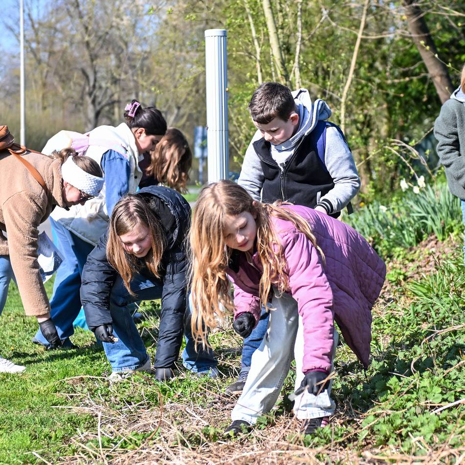 Aktion „Frühjahrsputz“: Kempener machen ihre Stadt sauber