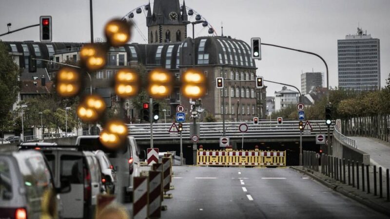 Verkehrsbeeinträchtigung in Düsseldorf: Rheinufertunnel ab Ende März für vier Wochen gesperrt