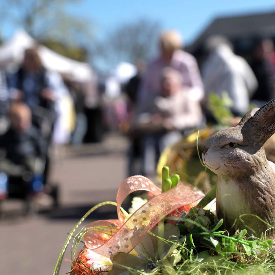 57 Verkaufsstände in Sonsbeck: Frühlingsmarkt erreicht neue Dimension