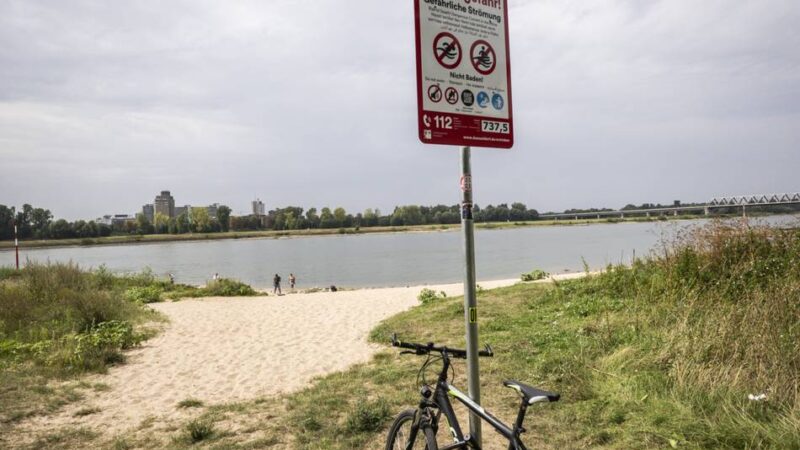 Entscheidung des Rates: Stadt Rees verbietet das Baden im Rhein