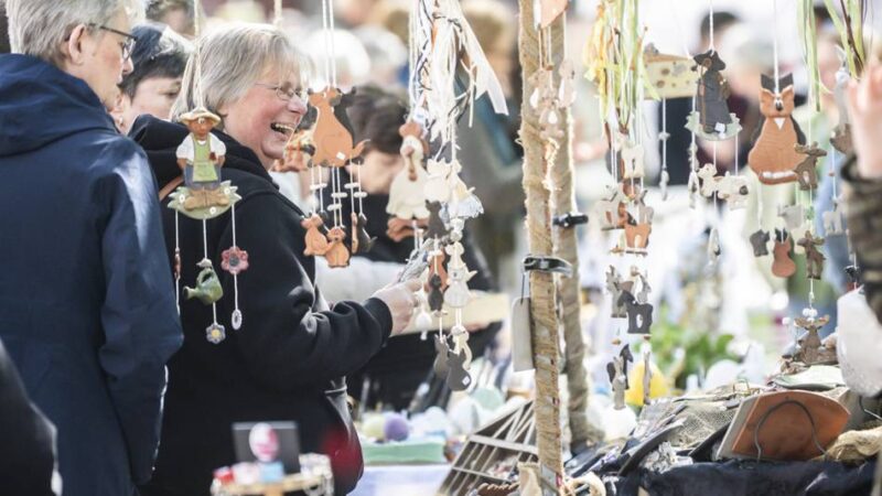 Veranstaltungen in Düsseldorf: Ostermarkt auf dem Gertrudisplatz in Eller