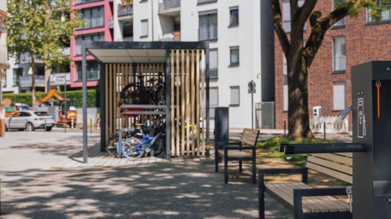 Verkehrswende in Düsseldorf: Mobilitätsstationen werden von den Bürgern positiv bewertet