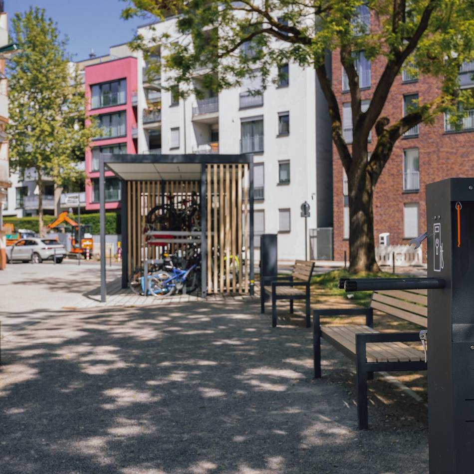 Verkehrswende in Düsseldorf: Mobilitätsstationen werden von den Bürgern positiv bewertet