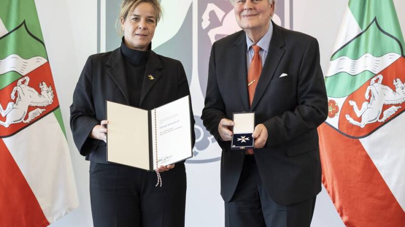 Mönchengladbacher geehrt: Helmut Linnenbrink erhält Verdienstorden des Landes NRW