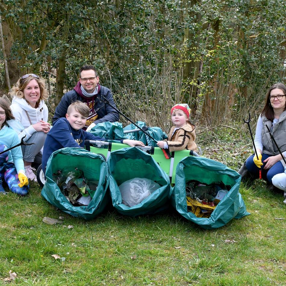 Umweltschutz in Radevormwald: „Rade räumt auf“ in der Umweltwoche