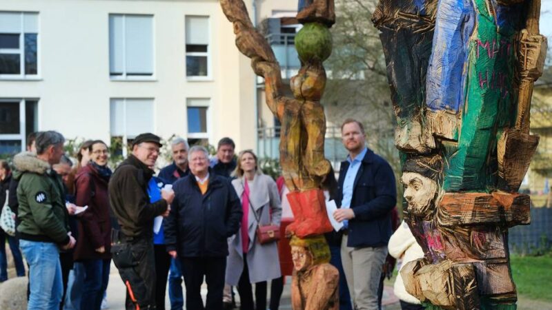 Oppelner Straße in Heiligenhaus: Bunter Kindertreffpunkt für den Nonnenbruch