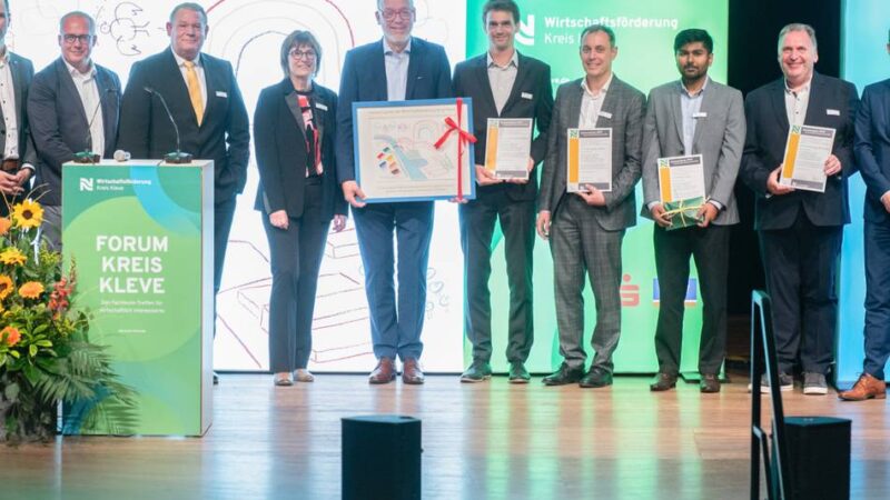 Auszeichnung im Kreis Kleve: Bewerbungen für Hochschulpreis 2026 ab sofort möglich